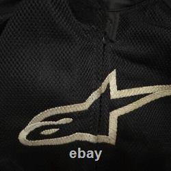 Alpinestars T-FASTER Air Motorcycle Jacket Black Size Medium Men limited Rare