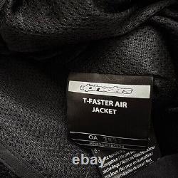 Alpinestars T-FASTER Air Motorcycle Jacket Black Size Medium Men limited Rare