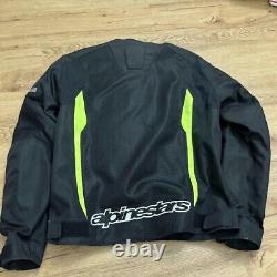 Alpinestars T-FASTER Air Motorcycle Jacket Black Size Medium Men limited Rare