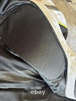 Alpinestars T-GP Plus R Air Motorcycle Padded Jacket Black/White/Lime Green 2XL