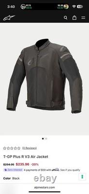 Alpinestars T-GP Plus R V3 Men's motorcycle jacket LARGE
