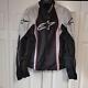 Alpinestars Textile Jacket Men's Mesh Motorcycle Black White Size XL