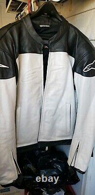 Alpinestars leather jacket used