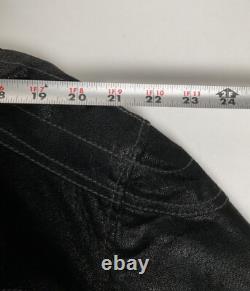 Angelo Litrico Leather Motorcycle Jacket 3XL Lined