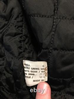 Argentina Made Leather Motorcycle Biker Riding Chopper Mens Jacket Coat Sm Vtg