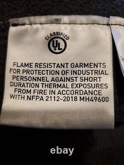 Ariat Vernon FR Flame Resistant Mens Jacket Cat 3 2112 Black Sz L Large Tall