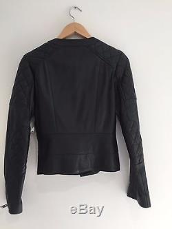 Authentic Anine Bing leather biker jacket Size Small RRP$1499