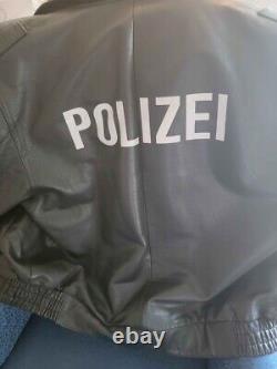Authentic German Police Motorcycle Jacket $200 or Best Reasonable Offer