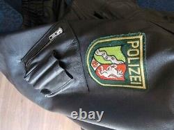 Authentic German Police Motorcycle Jacket $200 or Best Reasonable Offer