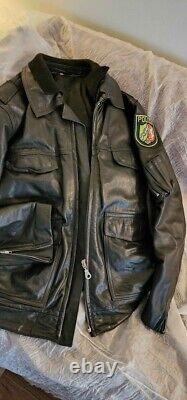 Authentic German Police Motorcycle Jacket $200 or Best Reasonable Offer