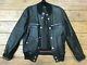 Authentic Gucci leather bomber jacket web