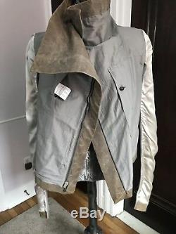 Authentic Rick Owens Leather Jacket in ITA 46 / USA 12