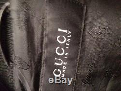 Authentic gucci leather jacket