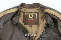 BELSTAFF HERO Lather Jacket TOM CRUISE War of the Worlds Movie size M L /