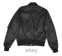 BELSTAFF Men's Nylon Bomber Jacket Black Label Belted Waist Block Colour Size M
