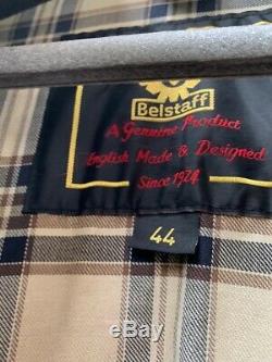 BELSTAFF PANTHER CLASSIC LEATHER BELTED JACKET LIGHT BROWN RRP £1000 Size 44 S/M