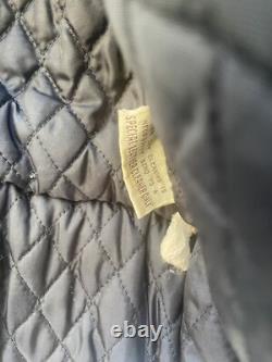 BERMAN'S Leather Motorcycle Jacket Vintage 80s Black Padded Cafe Racer Size 40L