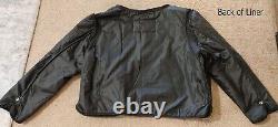 BILT 100% Real Leather Black Motorcycle / Biker Jacket Men's Size 2XL