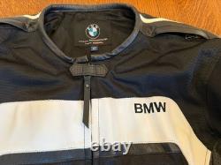 BMW Kushitani Mesh and Leather Motorcycle Jacket Size XL Barely Used