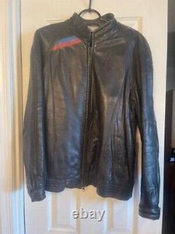 BMW Motorcycle Leather Jacket Vintage