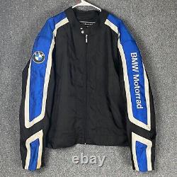 BMW Motorrad Club Motorcycle Jacket XXXL Men's Full Zip Adults 3XL Padded