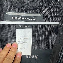 BMW Motorrad Club Motorcycle Jacket XXXL Men's Full Zip Adults 3XL Padded