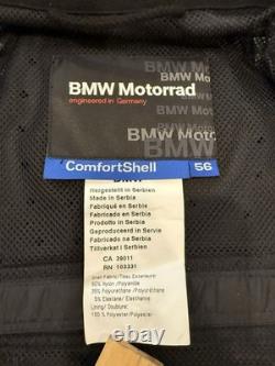 BMW Motorrad Comfort Shell Jacket Coat Black Motorcycle MENS 56 Protective