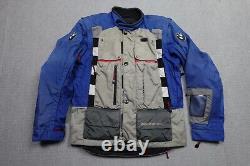 BMW Motorrad Rallye 2 Pro Jacket Mens 44L Blue Armour Padded Motorcycle Racing
