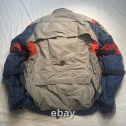 BMW Motorrad Rallye 3 Adventure Motorcycle Jacket Size 44R With Removable Liner