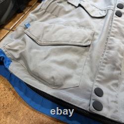 BMW Motorrad Rallye Motorcycle Jacket Blue Grey Racing Adventure Jacket 56