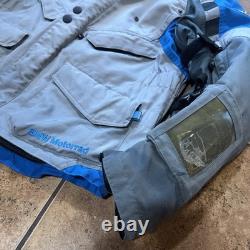 BMW Motorrad Rallye Motorcycle Jacket Blue Grey Racing Adventure Jacket 56