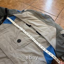 BMW Motorrad Rallye Motorcycle Jacket Blue Grey Racing Adventure Jacket 56
