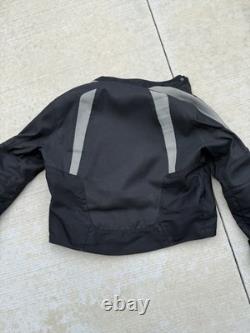 BMW Motorrad Venting Machine Airflow Black Grey Men's Jacket Size US 44R
