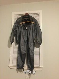 BMW Red Grey Ralley 2 JACKET and PANTS Mens Genuine Motorrad Motorcycle Grey