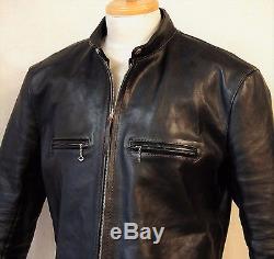 BUCO J-100 MOTORCYCLE LEATHER JACKET REPRODUCTION by THE REAL McCOY'S ...