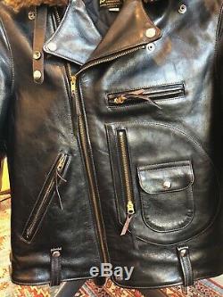 BUCO J-24L Horsehide Leather Jacket The Real McCoy's SIZE 40! MINT