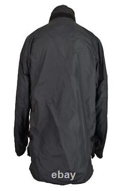 BUFFALO Special 6 Black padded Jacket size 48 Mens 1/4 Zip Pullover Outdoors