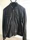 BURBERRY Black Label Riders Leather Jacket MEN M Size Outerwear Long Sleeve USED