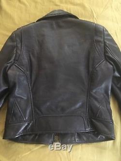 Balenciaga Classic Moto leather jacket, Black with Brass Hardware 2010 44
