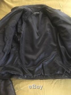 Balenciaga Classic Moto leather jacket, Black with Brass Hardware 2010 44