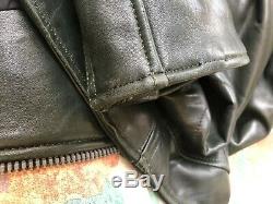 Balenciaga Moto Leather Jacket 2010 FR 38 Pine