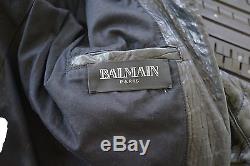 Balmain Black Leather Jacket