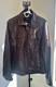 Banana Republic Leather Jacket Motorcycle Bomber Espresso Brown, M, Pre Owned