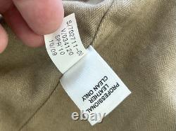 Banana Republic Leather Jacket Motorcycle Bomber Espresso Brown, M, Pre Owned
