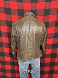Banana Republic S 36 Leather Detroit Motorcycle Motorcycle Biker Jacket