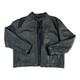 Banana Republic Vintage Motorcycle Riding Zipper Black Leather Jacket Mens Sz XL