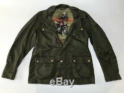 Barbour International Steve Mcqueen Double Colour Jacket Polyamide Cotton LARGE