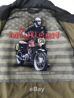 Barbour International Steve Mcqueen Double Colour Jacket Polyamide Cotton LARGE