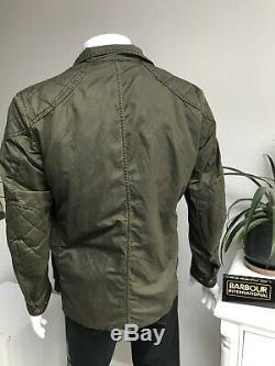 Barbour International Steve Mcqueen Double Colour Jacket Polyamide Cotton LARGE