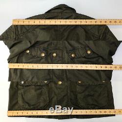 Barbour International Steve Mcqueen Double Colour Jacket Polyamide Cotton LARGE